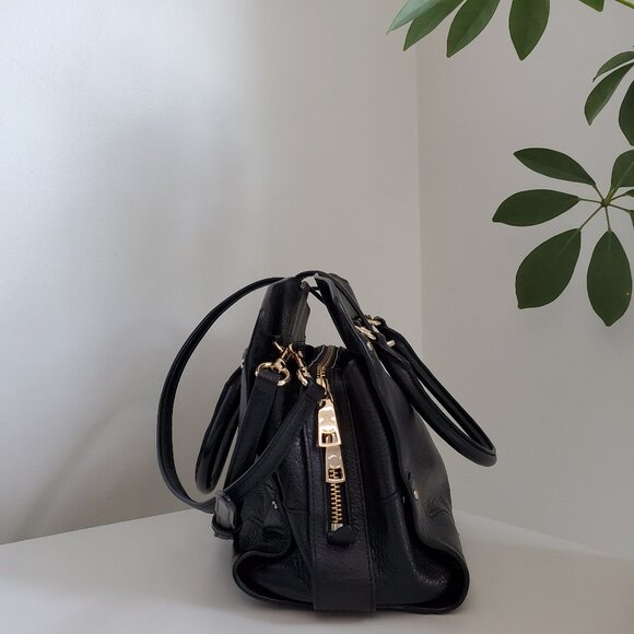 Coach | Mercer Studded  | Soft Grain Leather | Large Satchel Bag | Black - Picture 4 of 13